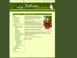Dietlindes Heilkräuter | Informationen über Heilkräuter und ihre Anwendungsmöglichkeiten