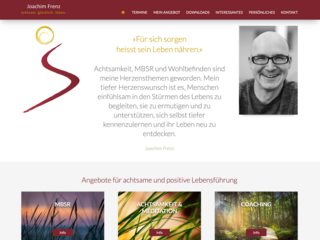 Joachim Frenz - MBSR-Kurse Meditation und Achtsamkeit lernen in München