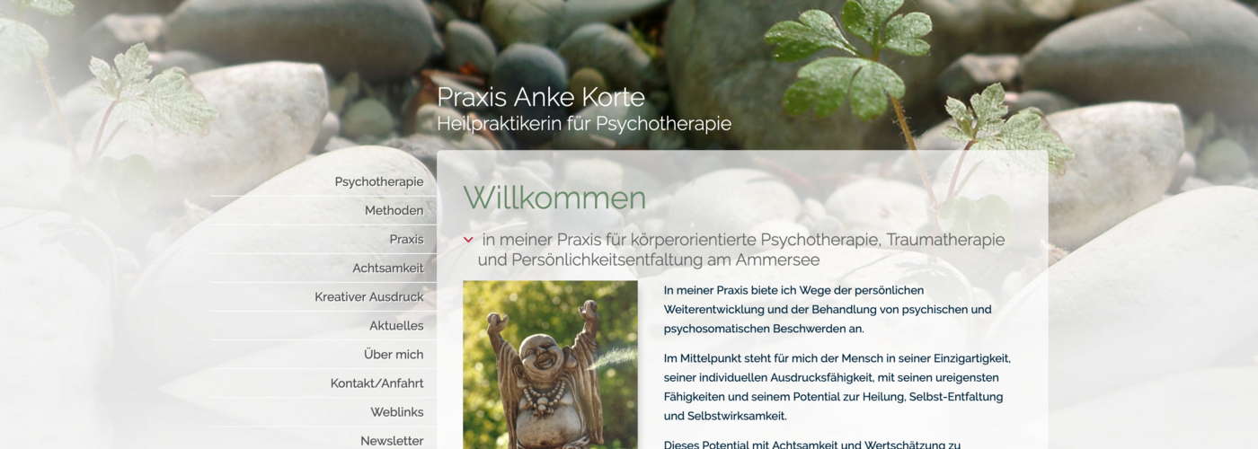 Praxis Anke Korte - Praxis für körperorientierte Psychotherapie, Traumatherapie und Persönlichkeitsentfaltung am Ammersee