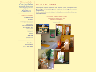 Ayurveda & Ganzheitliche Naturkosmetik - Martina Stadler