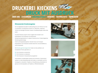 Druckerei Kieckens | Digitaldruck, Offsetdruck, Verarbeitung und Prepress