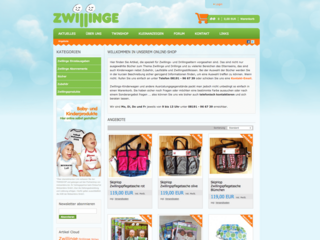 Zeitschrift Zwillinge - Magazin für Mehrlingseltern und TWINSHOP - Bücher, Kinderwagen und Zubehör